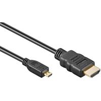 Valueline HDMI - micro HDMI Kabel Verguld 3m