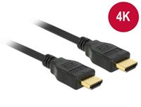 Hdmi Kabel 4K Ethernet a - a St/St 1.00m Gold (84713) - Delock