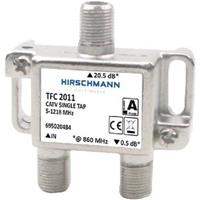 Hirschmann Coax splitter - Retourgeschikt - Aftakelement - 1-weg - 