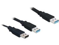 Delock USB 3.0 - Y kabel - 