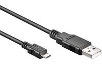 Goobay USB 2.0 Hi-Speed Kabel<br>Stecken Sie die InchesAinches > Mikro Inches