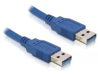 USB-Kabel USB3.0 Typ a - Typ a St/St 0,50m blau (83121) - Delock