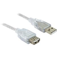 DELOCK Cable USB 2.0 extension A/A 1,8m