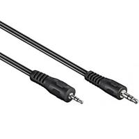Goobay Audio-video-Kabel 2,0 m<br>2,5 mm Stereo-Stecker > 3,5 mm Stereo Klink