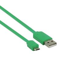 Valueline USB 2.0 adapterkabel A Male - Micro B Male 1,00 m groen