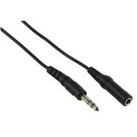 Pro AUX headphone and audio extension cable 3-pin 6.35 mm
