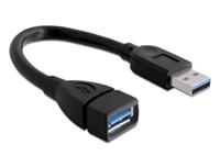 Delock Extension cable USB 3.0 A-A 15 cm