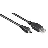 Pro USB-A  USB Mini-B (5-pin) - 1.5m - Schwarz