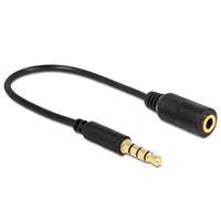 Delock Cable Stereo jack 3.5 mm 4 pin >