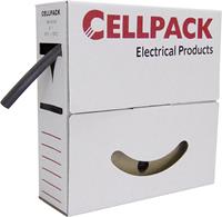 Cellpack - Schrumpfschlauch dünnw L10m Ø6/2mm sw 3:1 0,65mm -55-135°C Polyolefin(PEX)