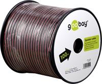 Goobay Loudspeaker cable red/black CCA 25 m roll, cable diameter 2 x 2,5 mm?