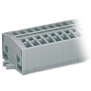 WAGO 264-152 Klemstrook 6 mm Spanveer Toewijzing: L Grijs 100 stuk(s)