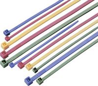 TRU Components 1570835 Assortiment kabelbinders 300 mm Groen, Rood, Blauw, Geel 100 stuks
