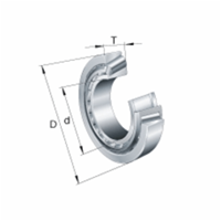 FAG - Kegelrollenlager 32038-X-XL, Innend 190mm, Außend 290mm, Breite 64mm