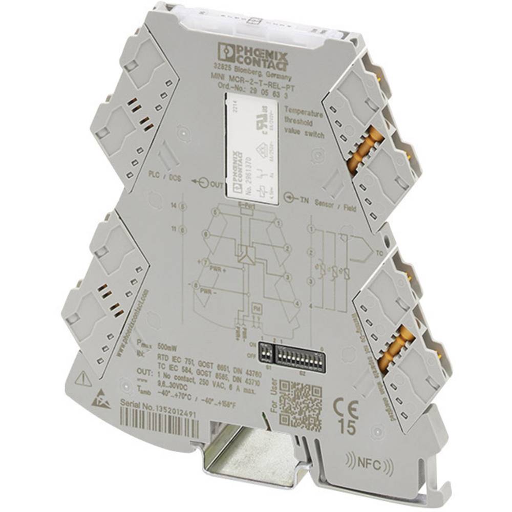 phoenixcontact Phoenix Contact MINI MCR-2-T-REL 2905632 1 stuk(s)