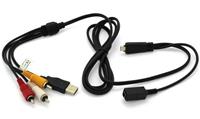 USB AV kabel compatibel met VMC-MD3 voor Sony Cyber-shot camera's - 1,5 meter