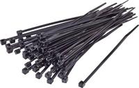 Trucomponents TRU COMPONENTS 1592800 TC-CVR150SBK203 Kabelbinder 150 mm Zwart UV-stabiel 100 stuks