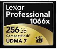 Lexar CF Pro 256GB 1066x UDMA7 Geheugenkaart