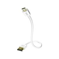 inakustik HDMI Anschlusskabel [1x HDMI-Stecker - 1x HDMI-Stecker D Micro] 3.00m Weiß