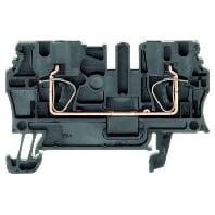 Weidmüller ZDU 2.5 SW (100 Stück) - Feed-through terminal block 5,1mm 24A ZDU 2.5 SW