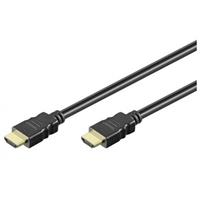 Manhattan 323215-CG HDMI-kabel HDMI Aansluitkabel HDMI-A stekker, HDMI-A stekker 2.00 m Zwart Audio Return Channel (ARC), Ultra HD-HDMI