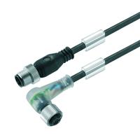 Weidmüller Sensor-/Aktor-Steckverbinder, konfektioniert M12 Stecker, gerade, Buchse, gew