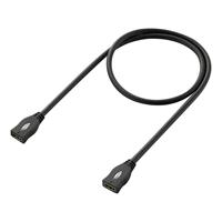 Speakaprofessional Verlengkabel HDMI SpeaKa Professional 448403 [1x HDMI-bus - 1x HDMI-bus] 1 m Zwart