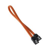 BitFenix SATA3 Kabel Sleeved Orange 30c