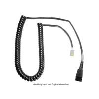 Imtradex Telefoonheadset kabel AK-1 PS DEX-QD Zwart