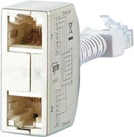 Metz Connect 130548-03-E Set - Cable sharing adapter RJ45 8(8) 130548-03-E Set