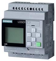 Siemens Logo! 24rce logic module.display ps/i/o: 24v ac/dc 24v/relay 8 di/4 dq