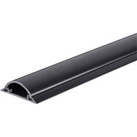Kabelbrug PVC Zwart Aantal kanalen: 1 1000 mm TRU Components Inhoud: 1 stuks