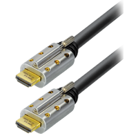 maxtrack HDMI Anschlusskabel [1x HDMI-Stecker - 1x HDMI-Stecker] 20.00m Schwarz