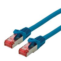 ROLINE Cat.6 S/FTP netwerkkabel blauw, 0,3 m