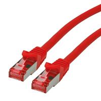 ROLINE Cat.6 S/FTP netwerkkabel rood,0,5m