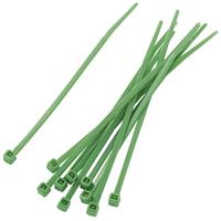 Trucomponents TRU COMPONENTS 1592779 TC-PBR-100-4GN203 Assortiment kabelbinders 100 mm Groen 100 stuks