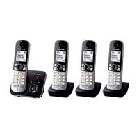Panasonic KX-TG6824GB telefoon DECT-telefoon Zwart, Zilver Nummerherkenning