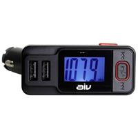 AIV FMT-719 BT-RDS FM transmitter Incl. handsfree-functie, Met afstandsbediening