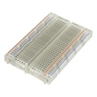 Trucomponents TRU COMPONENTS 0165-40-8-8010 Breadboard Transparant Totaal aantal polen 400 (l x b x h) 84 x 54.3 x 9 mm 1 stuks