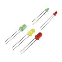 trucomponents LED-Sortiment Grün, Rot, Gelb Rund 3 mm, 5mm