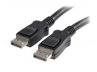 StarTech.com 1m DisplayPort 1.2 Kabel mit Verriegelung (Stecker/Stecker) - DP 4k Kabel - Schwarz