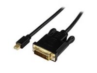 StarTech.com 1,8m Mini DisplayPort auf DVI Aktiv Adapter/ Konverter Kabel - mDP zu DVI 1920x1200 - Schwarz
