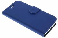Wallet TPU Booklet für das Samsung Galaxy S7 - Blau