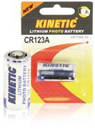 kinetic CR123A Lithium foto batterij
