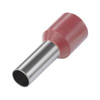 trucomponents Aderendhülse 1 x 10mm² x 12mm Teilisoliert Rot 100St.