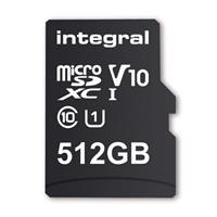 Integral 512GB MicroSDXC Class 10 UHS-I 90MB/s