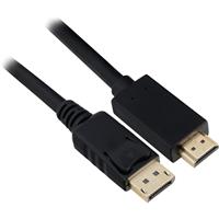 Sharkoon Adapterkabel Displayport 1.2 Stecker > HDMI 4K Stecker