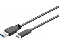 goobay USB-C - USB A 3.0 kabel, 0.15m