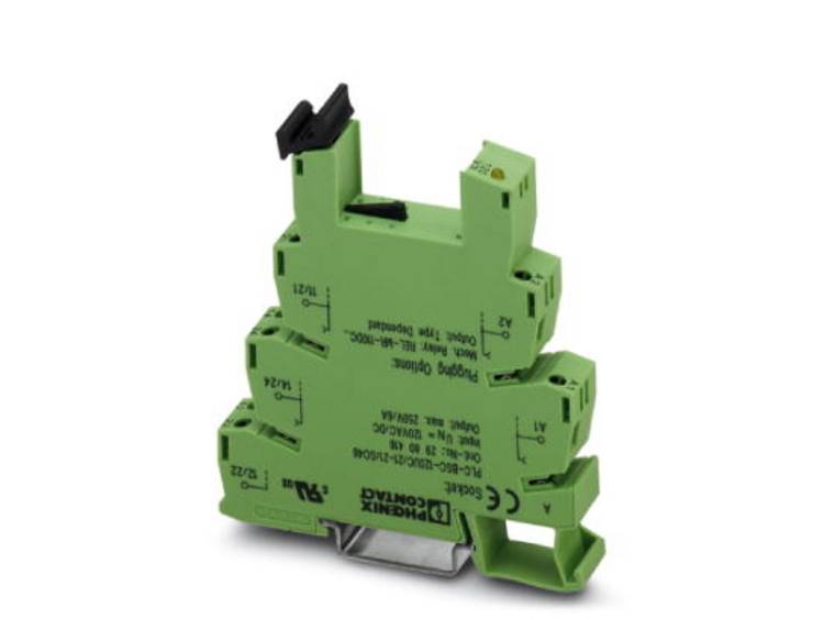 Phoenix Contact - PLC-BSC- 24DC/ 1IC/ACT Relaissocket 10 stuks  REL-MR-24DC/1IC/ACT,  OPT-24DC/24DC/5, 
