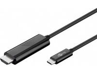 goobay USB C naar HDMI - 1.8 meter - 